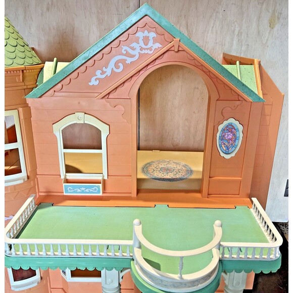 Barbie Dream House VINTAGE Folding Victorian Working Elevator Mansion 1995 MAtte - Picture 2 of 16